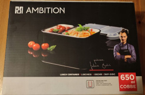 AMBITION Lunchbox pojemnik na lunch 650 ml