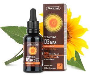 SKOCZYLAS Witamina D3 Max 4000 IU W Kroplach 30 ml
