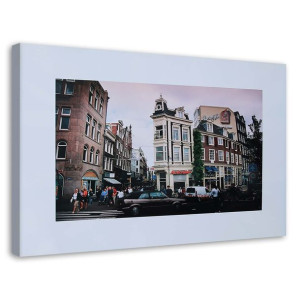 OBRAZ NA PŁÓTNIE Architektura Miasto Ulica 100x70