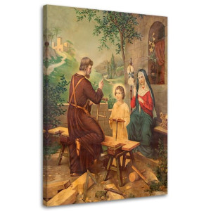 OBRAZ NA PŁÓTNIE REPRODUKCJA Święta Rodzina 40x60