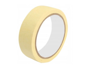 Taśma Malarska Papierowa Maskująca Żółta 19mm/35m
