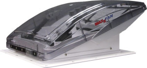 Okno Dachowe Z Osłoną Przeciwdeszczową Maxxfan Deluxe Crystal