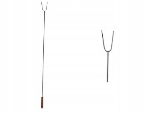 Kij Na Ognisko Kiełbasę Widelec Widełki 100cm 1x