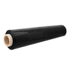 Folia Stretch 1,5kg Czarna Strecz Strech Czarny