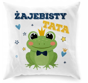 Poduszka Na Dzień Ojca Taty Prezent Z Nadrukiem