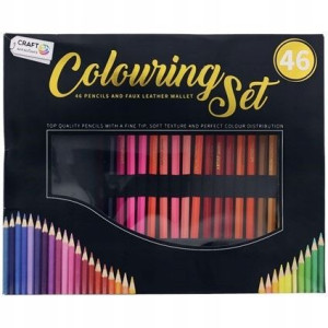 CRAFT sensations profesjonalne kredki w etui 46szt