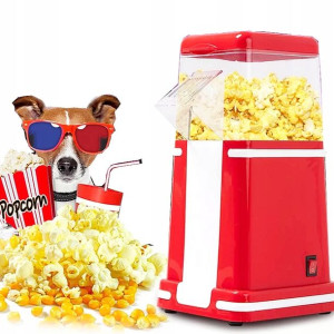 Domowa maszynka do popcornu 1200W USA VintageStyle