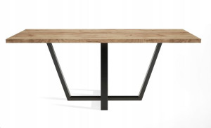 Stół rozkładany 160/260 x 80cm LOFT Pająk LOFT