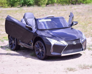 Auto na akumulator LEXUS LC 500 CONVERTIBLE Czarny Lakierowany