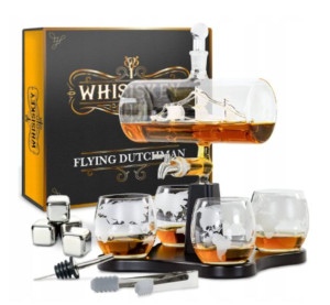Karafka Do Whiskey Zestaw Prezent Dzień Ojca Hit