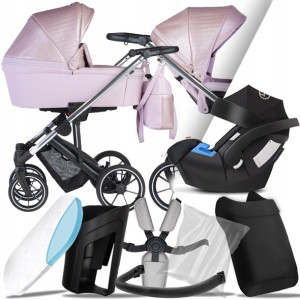Wózek 3w1 Natoni Jimmy Se 202 I Fotelik Cybex Aton