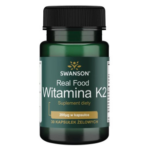 Witamina K2 naturalna 200mcg (30 kaps.)