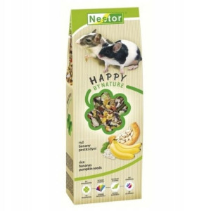 Karma Dla Myszy I Myszoskoczeka - Nestor Banan Ryż 370g/700ml