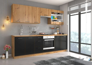 Meble kuchenne Modena 260cm 8szafek