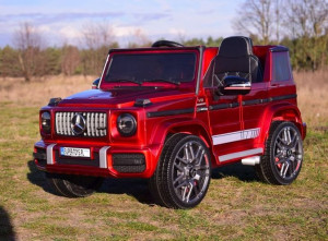 Mercedes G63 Amg, Miękkie Koła Eva, Miękkie Siedzenie, Lakier Polerowany Fu