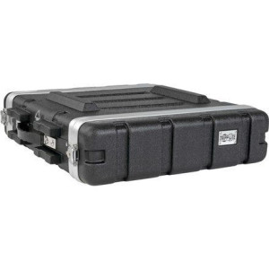 Tripp Lite 2U ABS Server Rack Equipment Shipping Case SRCASE2U Black