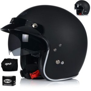 Kask Motocyklowy Naxa S29 Chopper Cruiser Daszek R.2xl