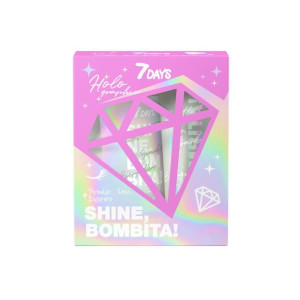 7 Days SHINE BOMBITA Zestaw Do Pielęgnacji Ciała Holo Graphic 1 szt.