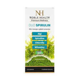 Noble Health HEALTH LINE Guo Spirulin 120 szt.