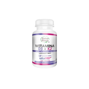 Natur Planet  Witamina K2+d3 100mcg+2000iu 30 g