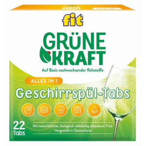 Fit Grunekraft ALL IN ONE Tabletki Do Zmywarki 22 szt.