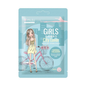 Muju GIRLS Maseczka w Płachcie City Lover 1 szt.