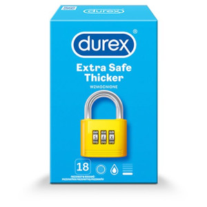 Durex EXTRA SAFE Prezerwatywy Extra Safe 18 szt.