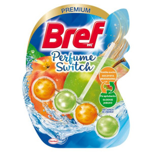 Bref WC PERFUME SWITCH Zawieszka Toaletowa Brzoskwinia - Czerwone Jabłko 50