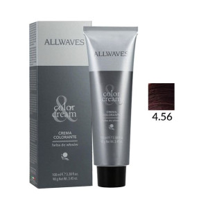 Allwaves COLOR CREME Farba Do Włosów 4.56 Beaujolais 100 ml
