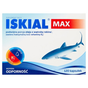 Iskial MAX Suplement Diety 120 szt.