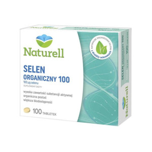 Naturell  Suplement Diety Selen Organiczny 100 100 szt.