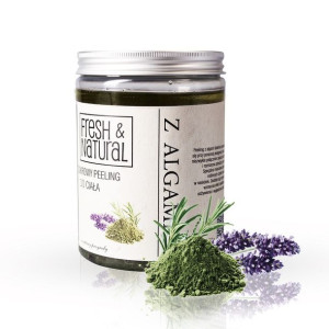 Fresh&natural Z ALGAMI Peeling Do Ciała Cukrowy 1000 g