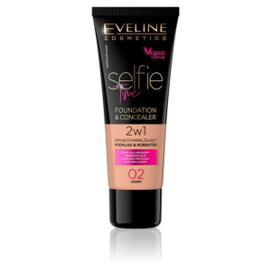 Eveline Cosmetics SELFIE TIME Podkład 02 Ivory 30 ml