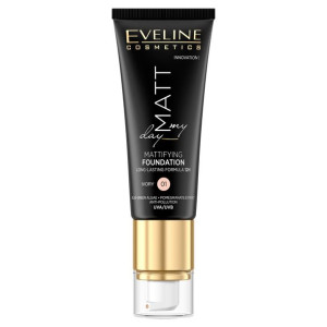 Eveline Cosmetics  MATT MY DAY Podkład 01 Ivory 40 ml