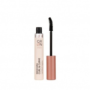 Grn CURL & CURVE Naturalny Tusz Do Rzęs Black Basalt 9 ml