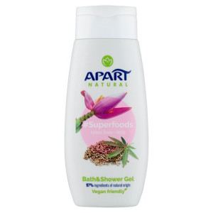 Apart NATURAL SUPERFOODS Żel Pod Prysznic 2w1 Kwiat Bananowca i Konopie 300