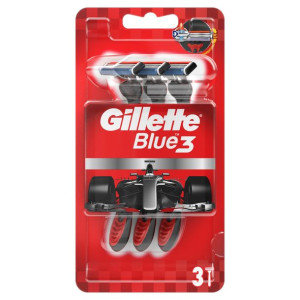 Gillette BLUE 3 Jednorazowe Maszynki Do Golenia Speed 3 szt.