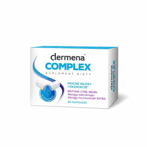 Dermena COMPLEX Suplement Diety Mocne Włosy i Paznokcie 60 szt.