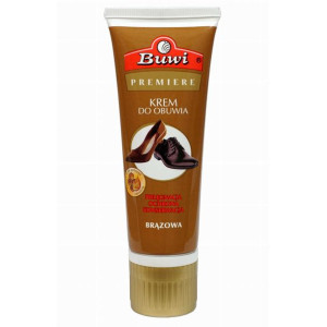 Buwi PREMIERE Krem Do Obuwia Brązowy 75 ml
