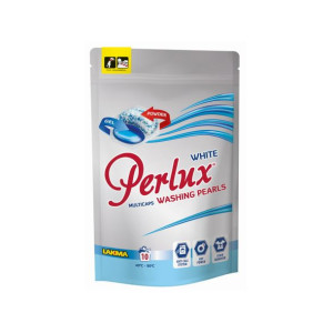 Perlux MULTICAPS COLOR Kapsułki Do Prania Białe 10 szt.