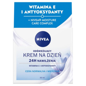 Nivea  Krem Na Dzień 24h Nawilżenia 50 ml