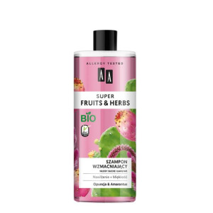 AA SUPER FRUITS&HERBS Szampon Do Włosów Wzmacniający 500 ml