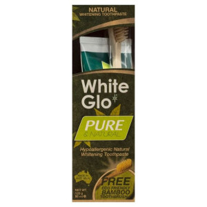 White Glo PURE & NATURAL 98% Pasta Do Zębów 1 szt.