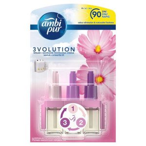 Ambi Pur 3VOLUTION Odświeżacz Powietrza White Flowers Wkład 20 ml