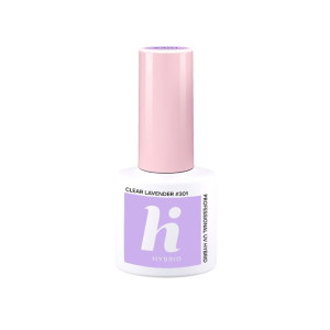 Hi Hybrid  Lakier Hybrydowy #301 Clear Lavender 5 ml