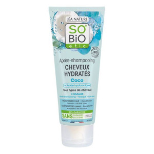 So'bio Etic  Odżywka Do Włosów Kokos i Kwas Hialuronowy 200 ml