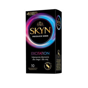 Skyn  Prezerwatywy Nielateksowe Excitation 10 szt.