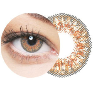 Clear Lab CLEARCOLOR TANGERINE Kolorowe Soczewki Kontaktowe Mandarynkowe -2