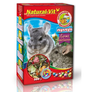 Karma Dla Szynszyla - Natural Vit 500g Karton Szynszyla