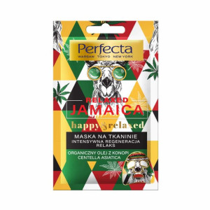 Perfecta RELAXED JAMAICA Maseczka w Płachcie Nawilżająca 20 ml